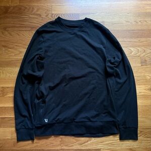 Vuori Ponto Performance Crew Men’s Large Black